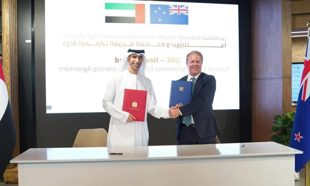 New Zealand and UAE Sign Trade Deal to Enhance Economic Ties