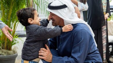 Sheikh Mohamed Bin Zayed visits National Children's Hospital in Washington