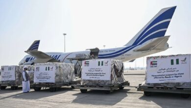 UAE Sends 50 Tonnes of Food Aid to Nigeria