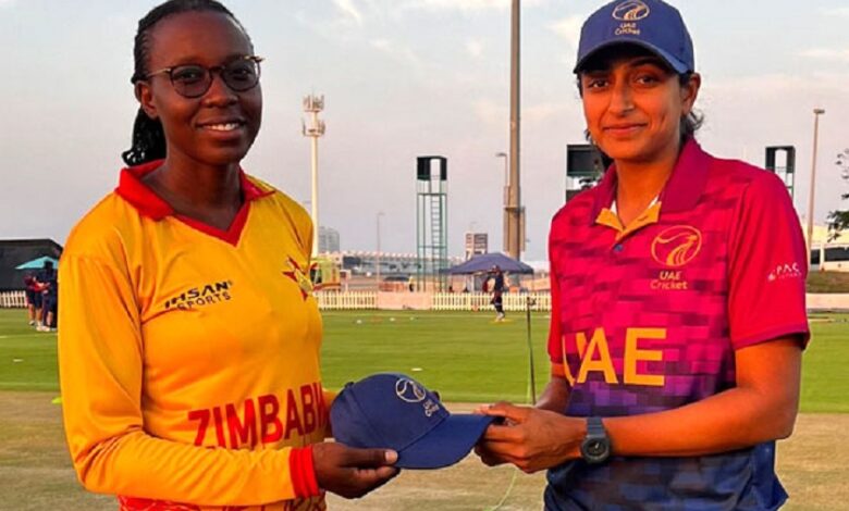 UAE Women vs Zimbabwe Women Live: Wicket! Chiedza Dhururu is out
