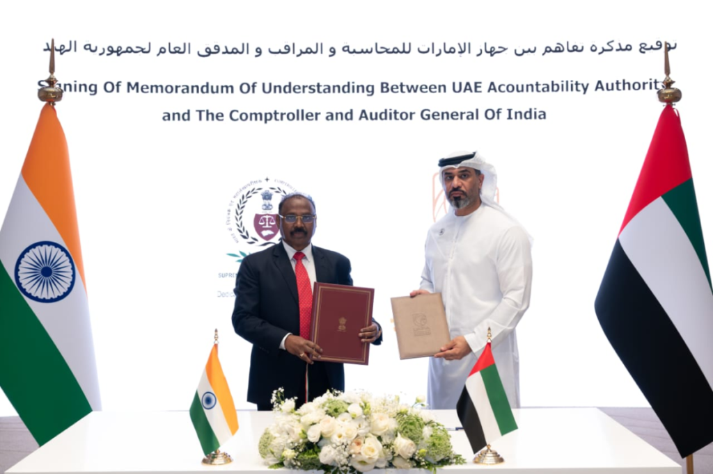 UAE and India Sign MoU to Enhance Public Sector Audit Cooperation