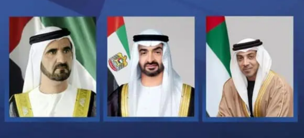 UAE leaders congratulate Central American presidents on their Independence Days