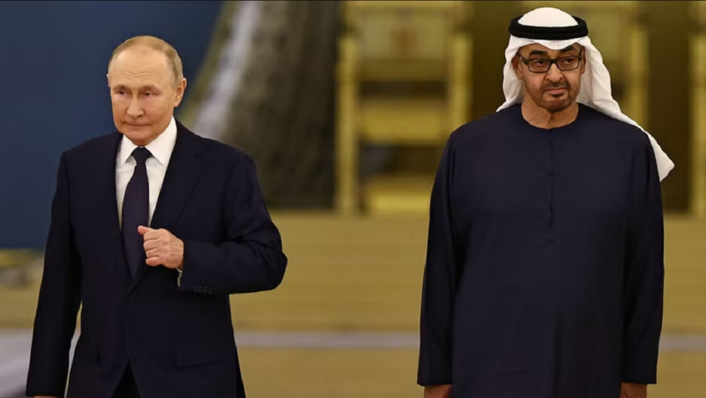Putin and UAE President Discuss Ukraine Crisis