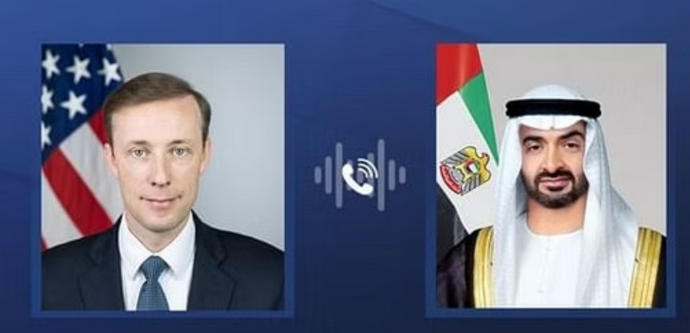 UAE President and US National Security Advisor Talk Bilateral Relations in Phone Call
