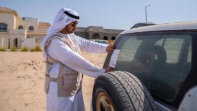 UAE Residents Fined Dh500 for Unauthorized Car Stickers