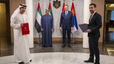 UAE and Serbia Presidents Oversee Comprehensive Economic Partnership Deal