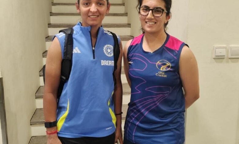 UAE's Siya Gokhale trains with India's top players as a net bowler