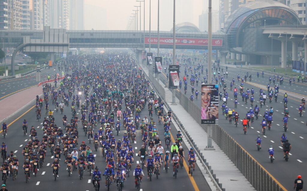 Dubai Ride 2024 Sets New Records as Thousands Cycle Towards Fitness