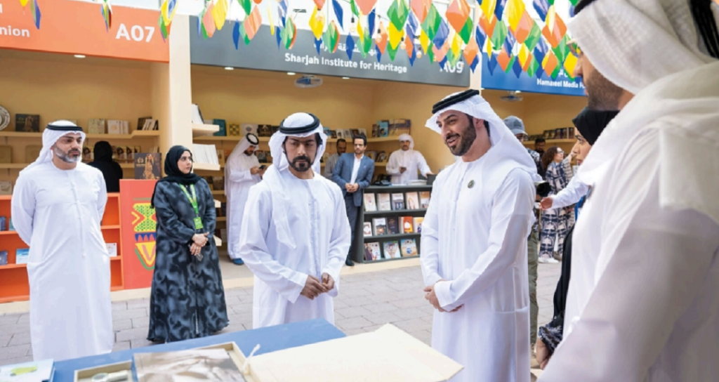 Khalifa bin Tahnoon Visits Al Ain Book Festival 2024