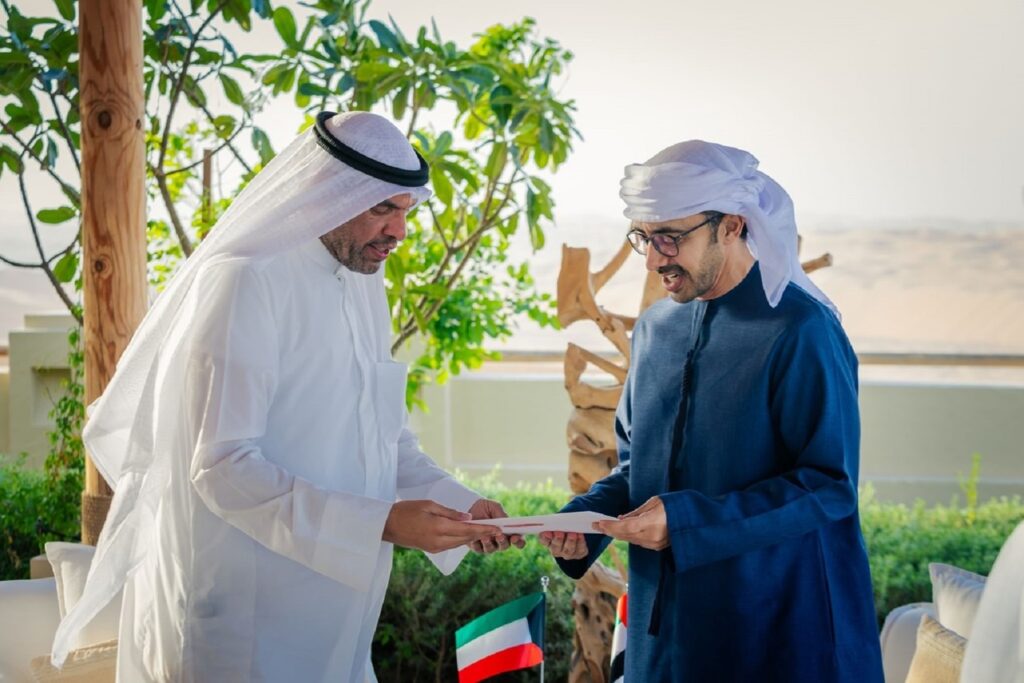 UAE President receives invitation from Emir of Kuwait to attend GCC Summit