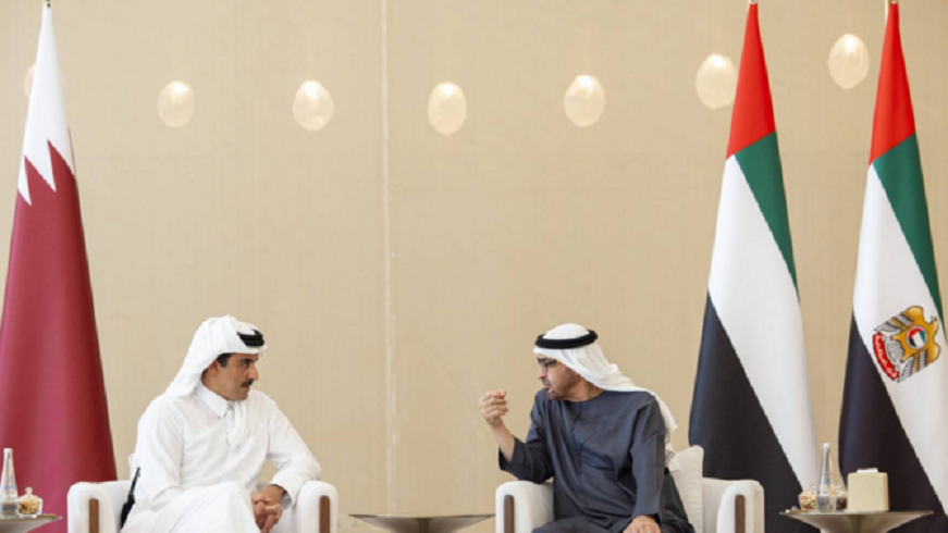 Bilateral relations and cooperation UAE President Sheikh Mohammed bin Zayed Al-Nahyan and Qatar's Emir Sheikh Tamim bin Hamad Al-Thani discussed enhancing cooperation between their countries during a phone call on Saturday. Their conversation reflects the recent efforts of the UAE and Qatar to strengthen ties and join forces to rebuild their relationship through trade, investment and cultural partnerships. Regional stability and crisis prevention Both leaders stressed the need for joint efforts to reduce tensions in the Middle East, underlining their commitment to stability amid ongoing regional challenges. Their dialogue emphasized peaceful cooperation as a means to foster security and development for the Gulf region and underscored a unified stance to prevent further escalation. Regional and worldwide concerns Beyond local issues, Sheikh Mohammed and Sheikh Tamim discussed global events and presented an integrated strategy for addressing global issues and their effects on the Middle East. The conversation demonstrates a proactive diplomatic strategy meant to promote stability and unity during a time of increased regional sensitivity.