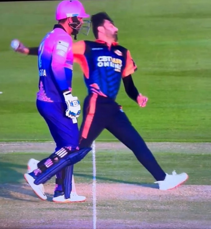 UAE bowler's massive no-ball in Abu Dhabi T10 League sparks amusement