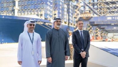 Abu Dhabi Crown Prince Opens CMA Terminals at Khalifa Port
