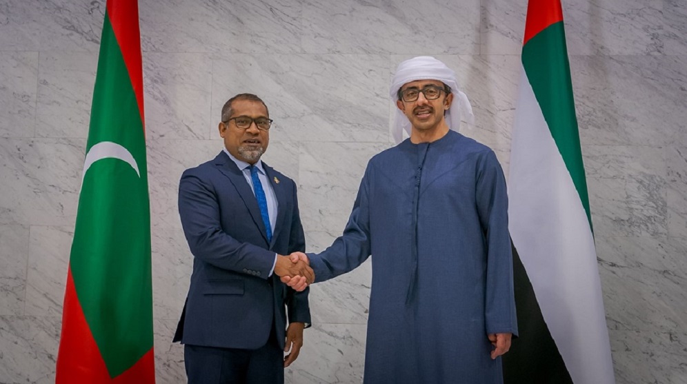 Abdullah bin Zayed, Maldives FM discuss strengthening ties