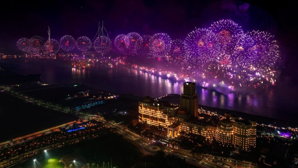 RAK sets two Guinness records with drones and fireworks on New Year's Eve