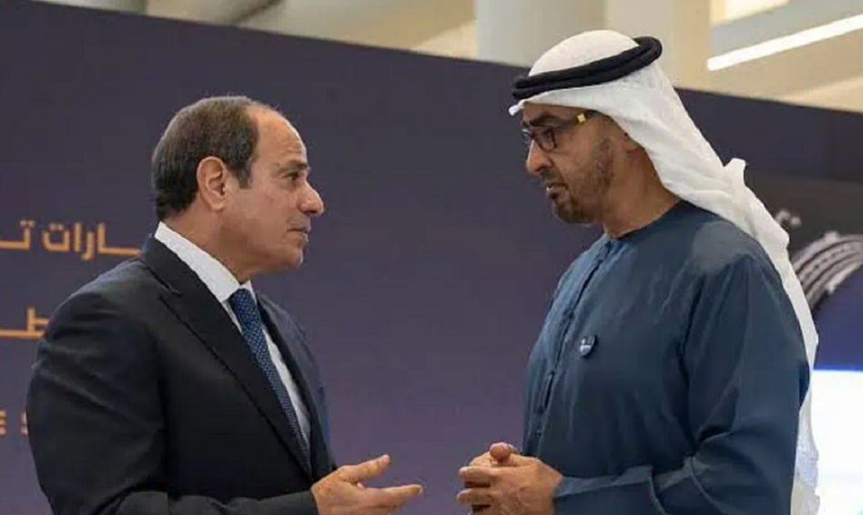 UAE, Egypt Presidents Discuss Bilateral Ties and Regional Issues