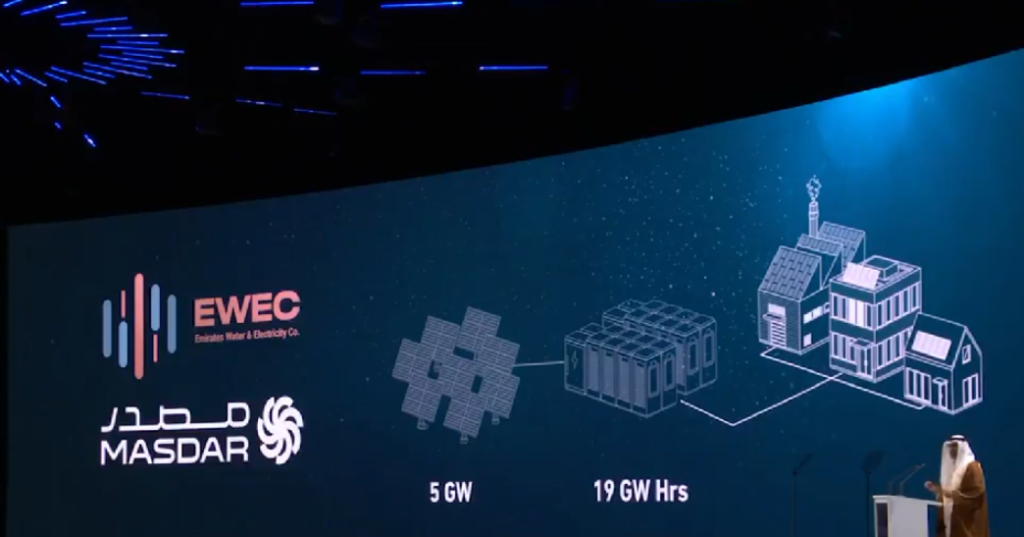 UAE Launches Facility for 1GW Continuous Renewable Energy Production