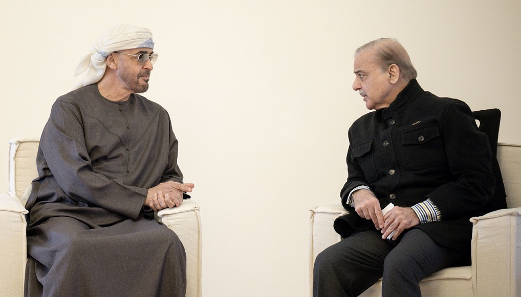 UAE President Holds Meeting with Pakistan's Prime Minister