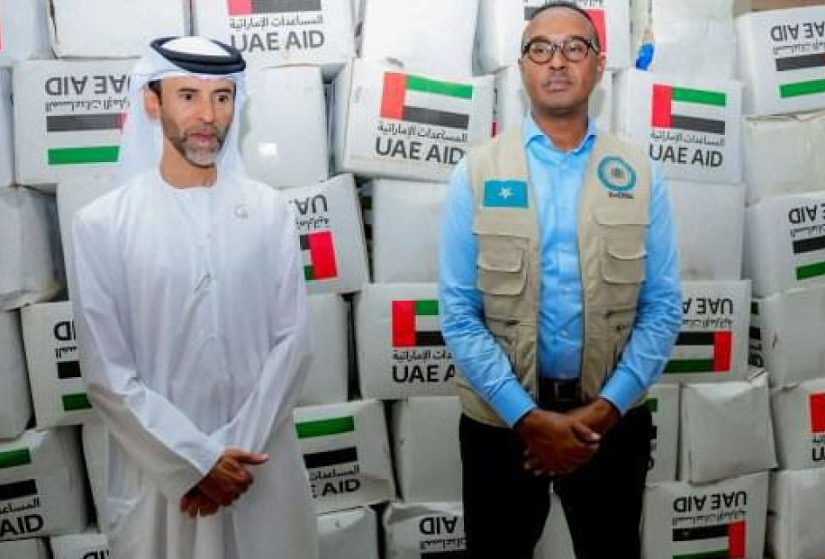 UAE Sends 700 Tonnes of Food Aid to Somalia Flood Victims