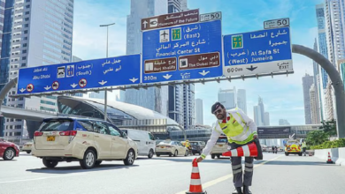 Dubai Traffic Alert: Emirates Road to Abu Dhabi closed due to accident