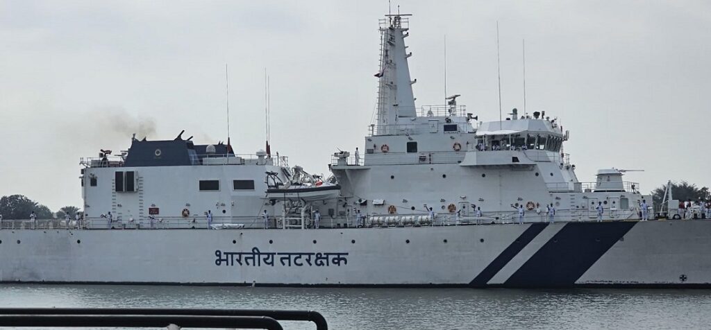 ICGS Shoor joins NAVDEX 2025, boosting India-UAE maritime ties