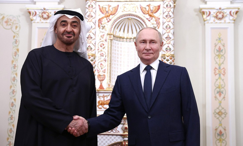 Putin, Al Nahyan Discuss Russia-UAE Strategic Ties