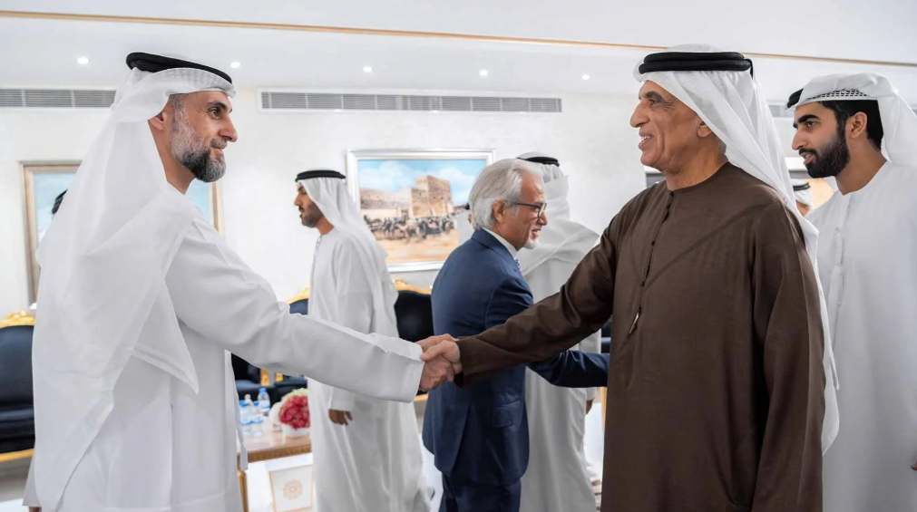 RAK Ruler Receives Ramadan Well-Wishers