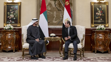 UAE, Egypt Strengthen Ties as Leaders Meet in Cairo