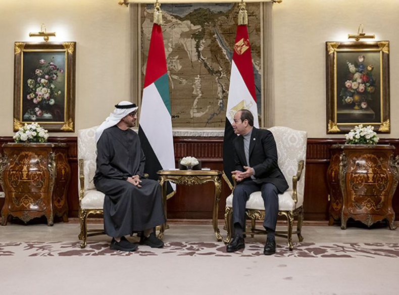 UAE, Egypt Strengthen Ties as Leaders Meet in Cairo