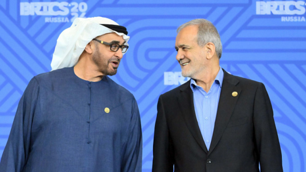 Pezeshkian Invites UAE President for Iran Visit