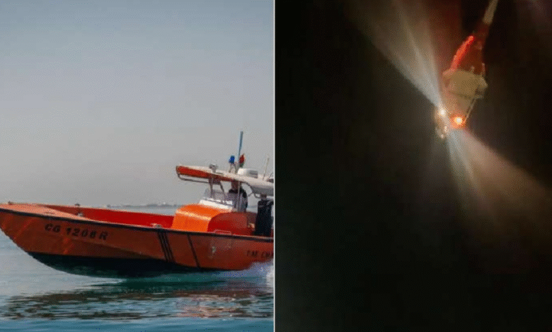 UAE National Guard rescues 10 sailors from ship fire