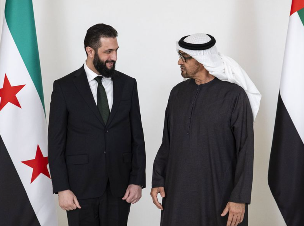 UAE President reaffirms support for Syria's stability options