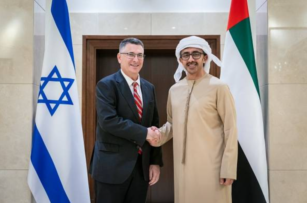 UAE Presses Palestinian Cause in Rare Diplomatic Talks with Israeli Minister