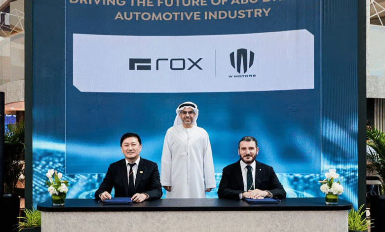ROX Motor partnership with W Motors to produce NEVs in Abu Dhabi