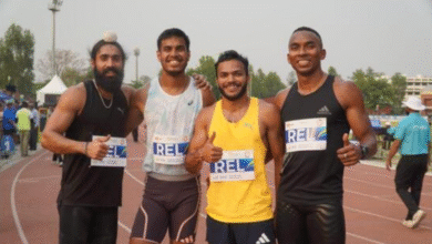 UAE GP Animesh, Relay Team Break Meet Records