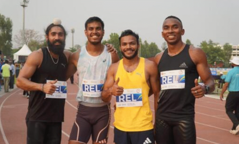 UAE GP Animesh, Relay Team Break Meet Records