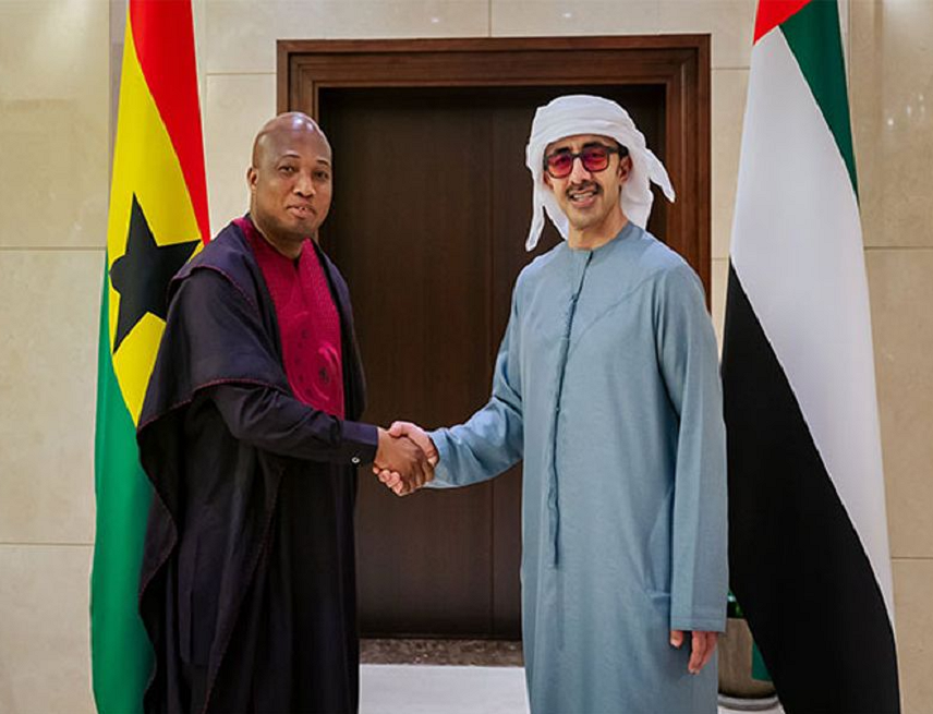 UAE, Ghana foreign ministers discuss expanding cooperation