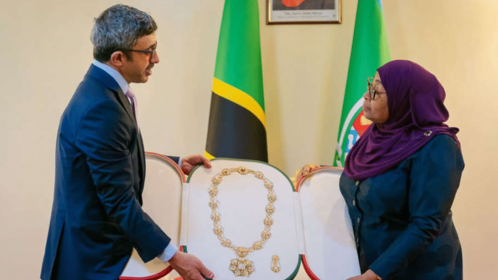 UAE President Awards Tanzanian Leader 'Mother of Nation' Honor