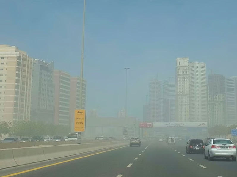 UAE Weather alert Dust storms, rough seas, and heat forecast today
