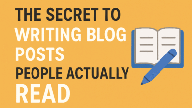 The Secret to Writing Blog Posts People Actually Read