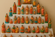 Golu padi display