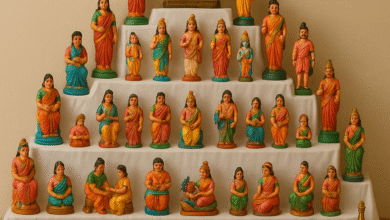 Golu padi display
