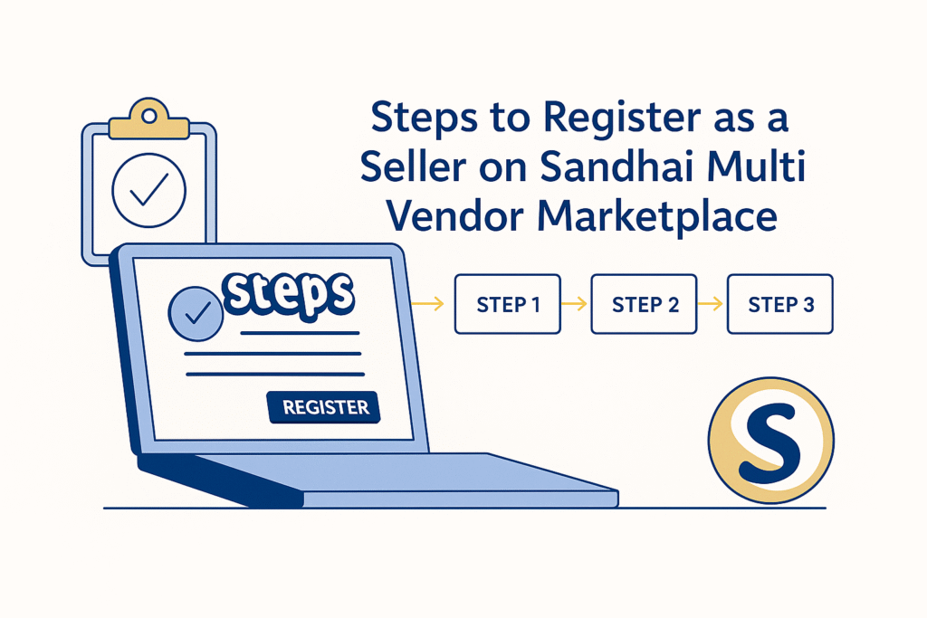 Steps to Register as a Seller on Sandhai Multi Vendor Marketplace