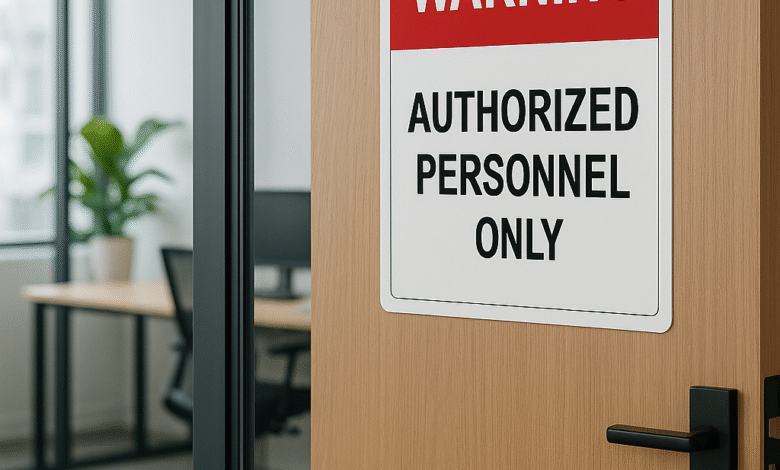 Top Warning Stickers for Busy Offices in Dubai: A Complete 2025 Guide