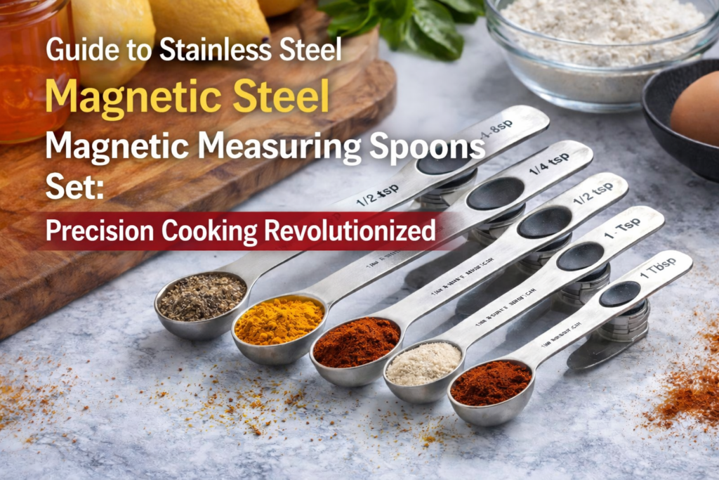 Guide to Stainless Steel Magnetic Measuring Spoons Set: Precision Cooking Revolutionized
